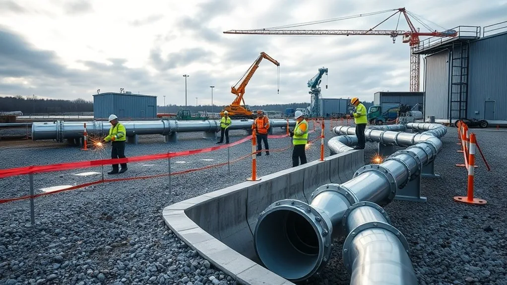 Gas & Oil Pipe Ducting & Installation in Tonbridge