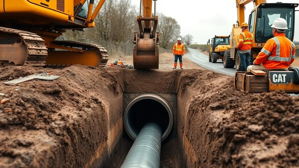 Pipe Ramming in Tonbridge | Driving Pipes Under Roads, Walls & Buildings